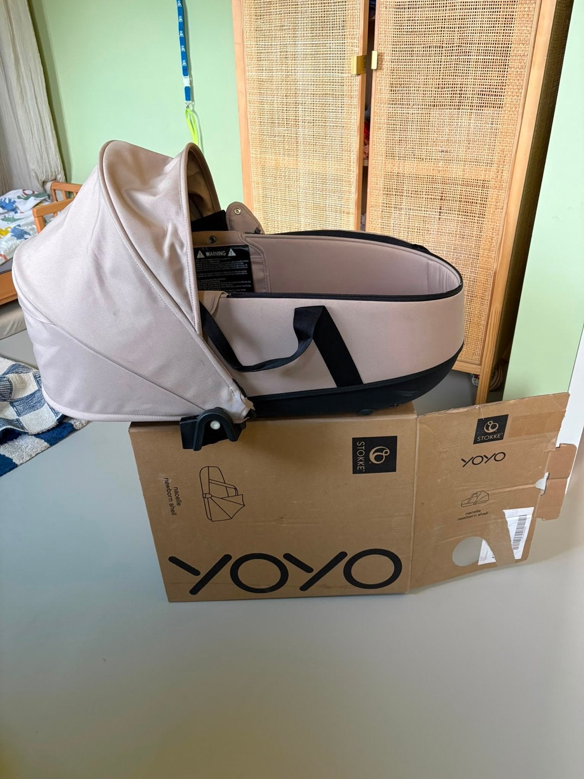 Yoyo reiswiegje (perfecte staat), Kinderen en Baby's, Kinderwagens en Combinaties, Zo goed als nieuw, Met reiswieg, Ophalen, Kinderwagen