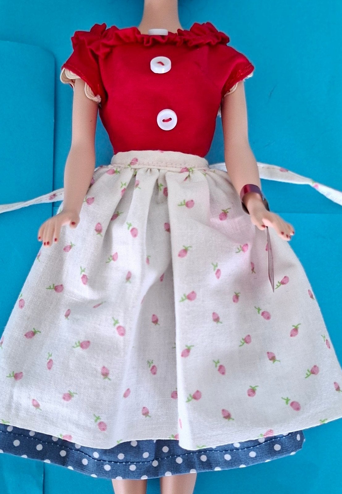 Barbie Bild Lilli  fashion Vintage reproduction of the 50s, Ophalen of Verzenden, Zo goed als nieuw, Barbie