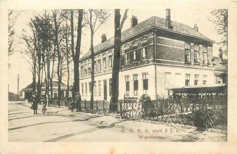 377-404-019 Warffum RHBS, Verzenden, Voor 1920, Groningen