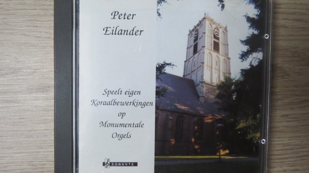 Cd orgel: Peter Eilander speelt eigen koraalbewerkingen, Ophalen of Verzenden, Zo goed als nieuw, Gospel