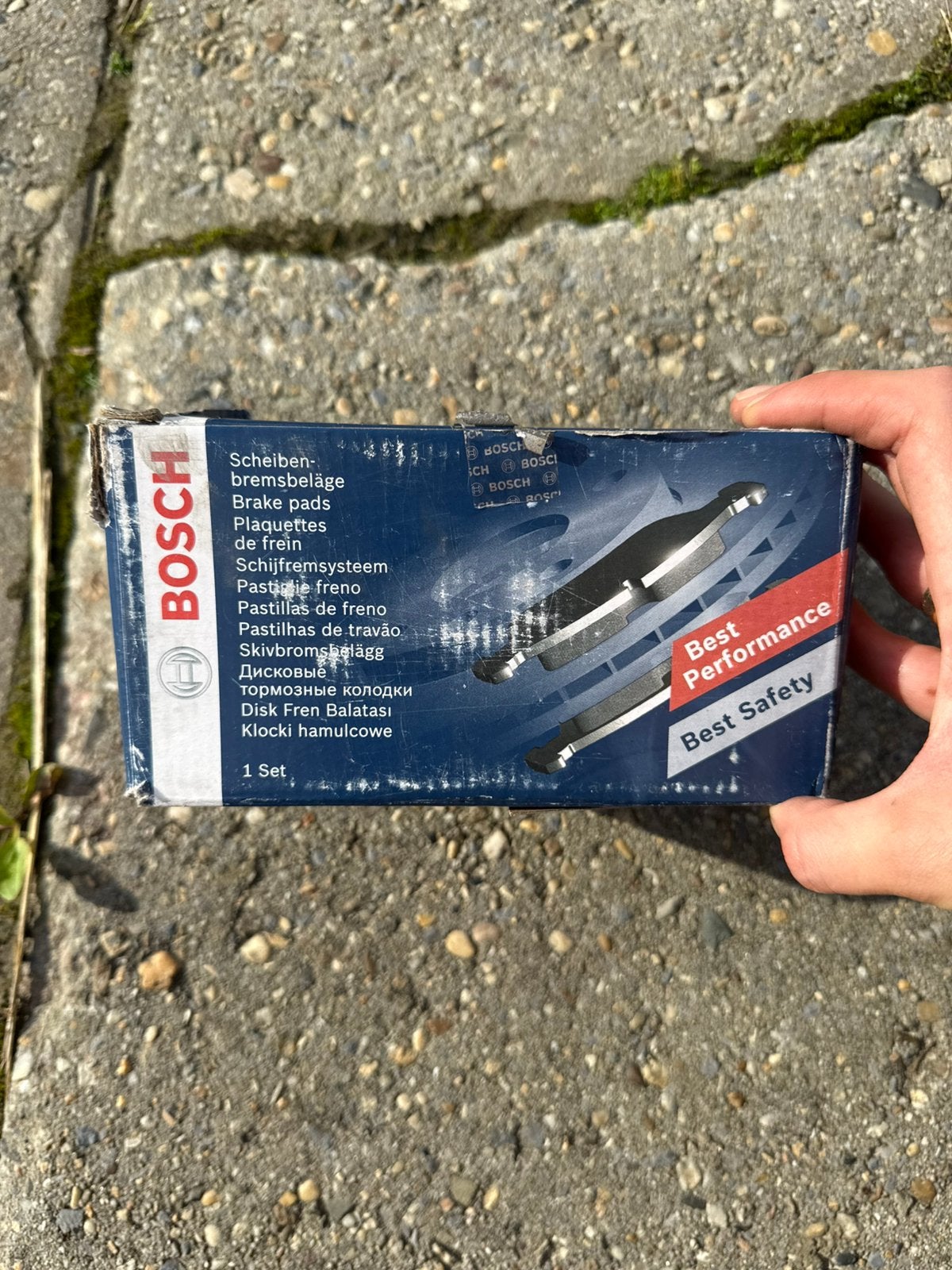 Bosch remblokken set., Auto-onderdelen, Ophalen, Nieuw