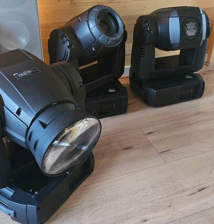 Moving head MAC250  3st, Ophalen of Verzenden, Gebruikt, Licht