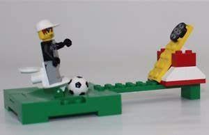 Lego voetbal set 1429 (2003) - Goalkeeper (keeper) training., Gebruikt, Overige thema's, Verzenden, Lego