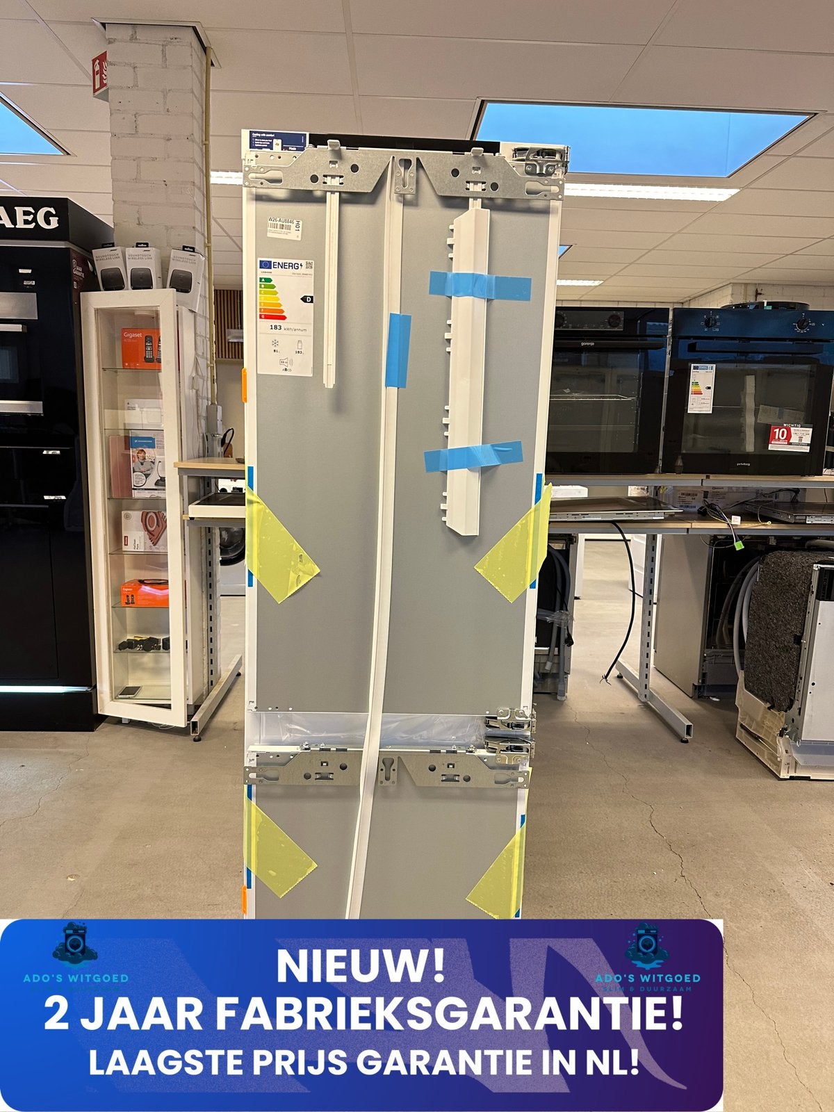 LIEBHERR 178CM INBOUW KOELKAST DEUR-OP-DEUR ICd 5103-22 Pure, 200 liter of meer, Info@adoswitgoed.nl, Nieuw, Met aparte vriezer