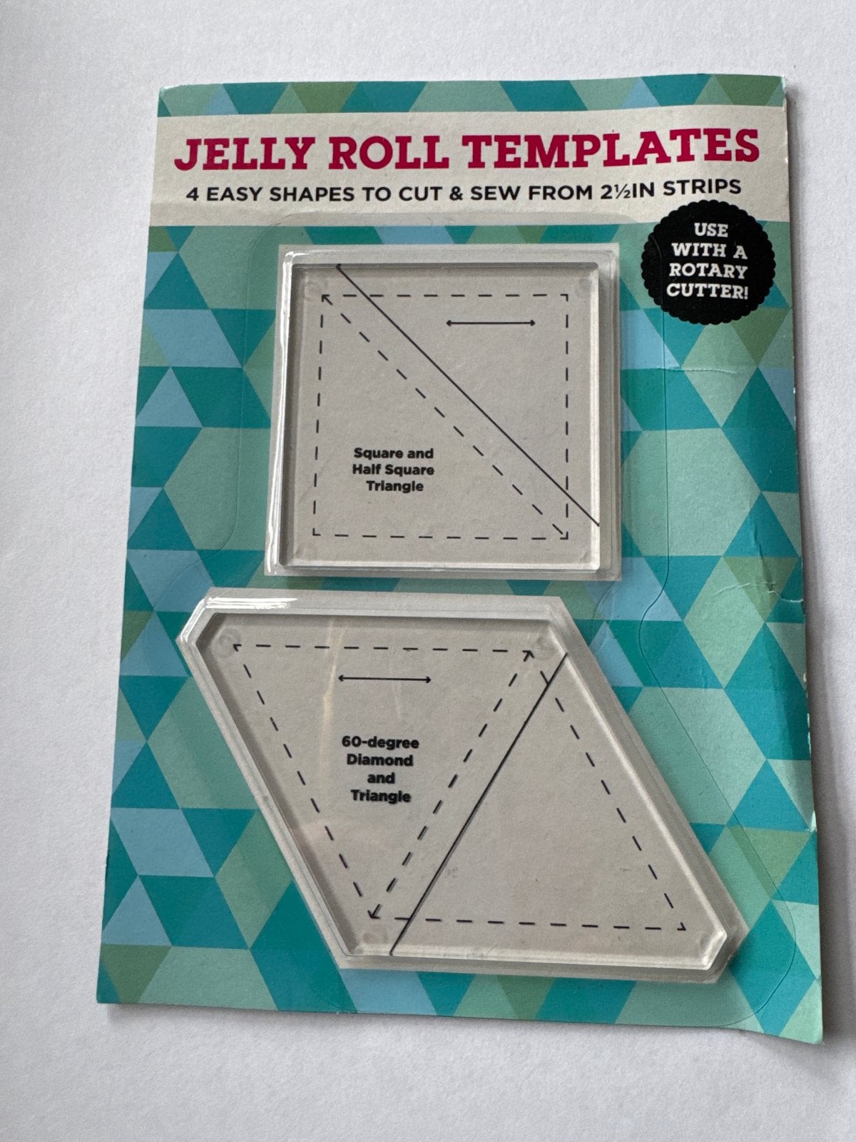 Jelly Roll Templates: Quilt Sjablonen voor Naaien, Ophalen of Verzenden, Nieuw, Overige typen