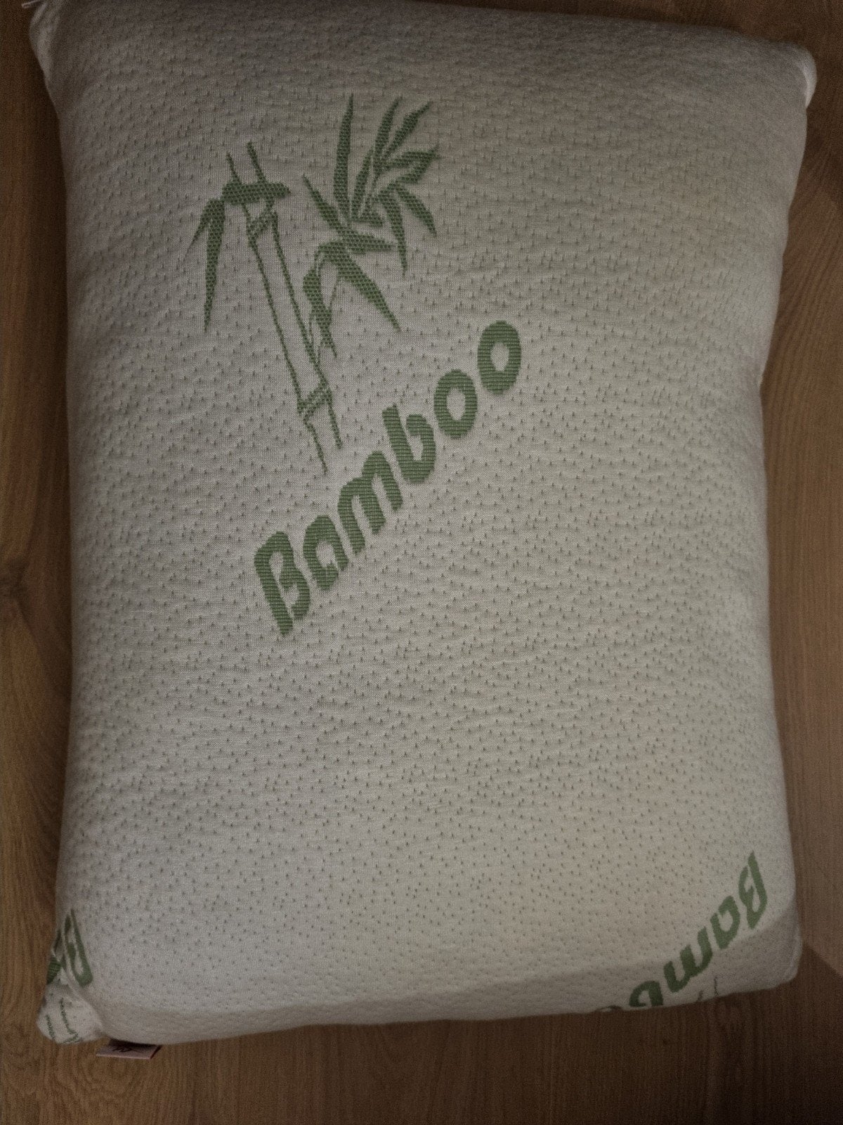 Lucovitaal kingsize bamboe kussen, Ophalen, Eenpersoons, Wit, Zo goed als nieuw