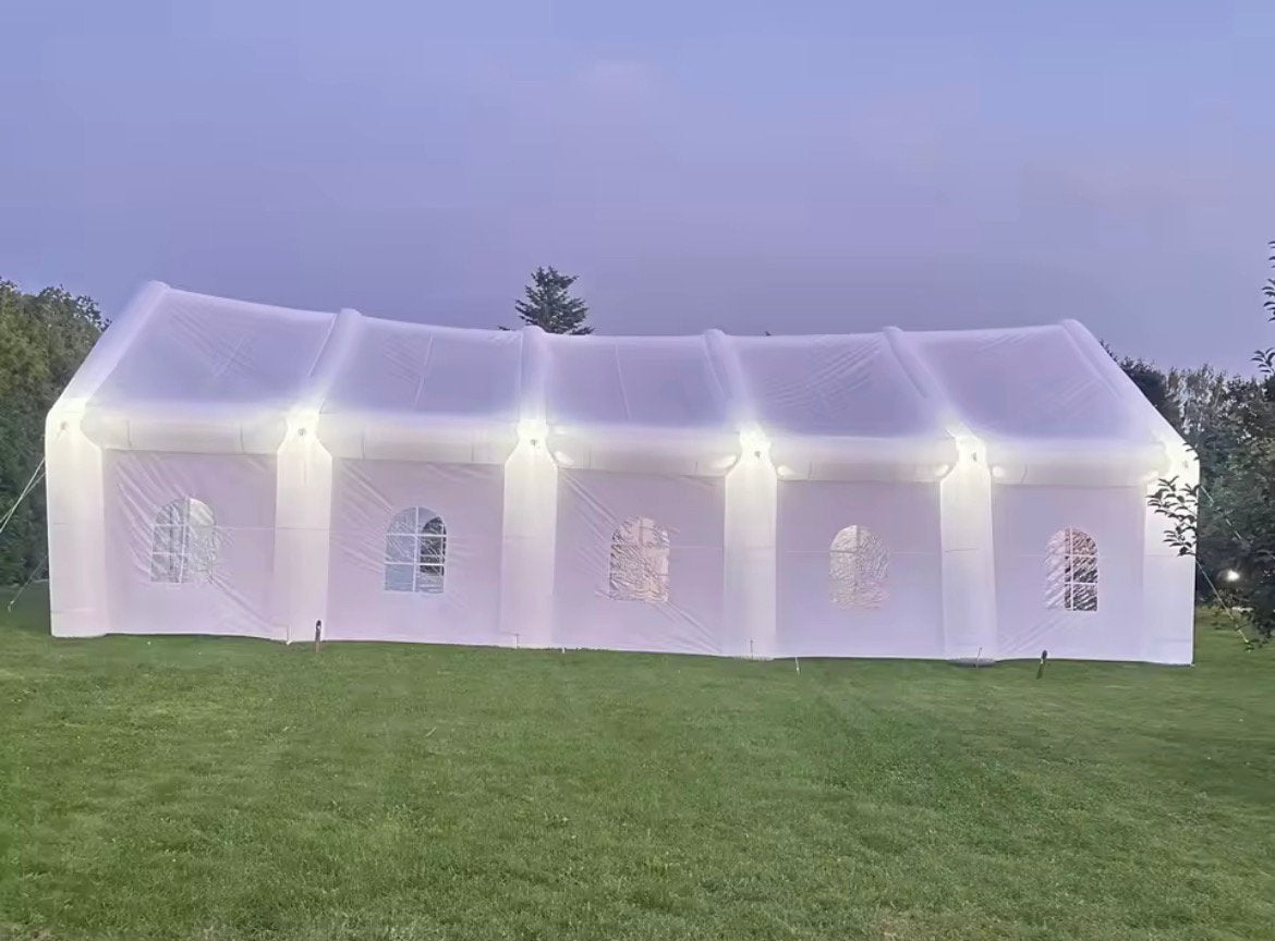 16 bij 8 meter bruiloft tent te huur, Ophalen, Zo goed als nieuw, Geboorte of Huwelijk