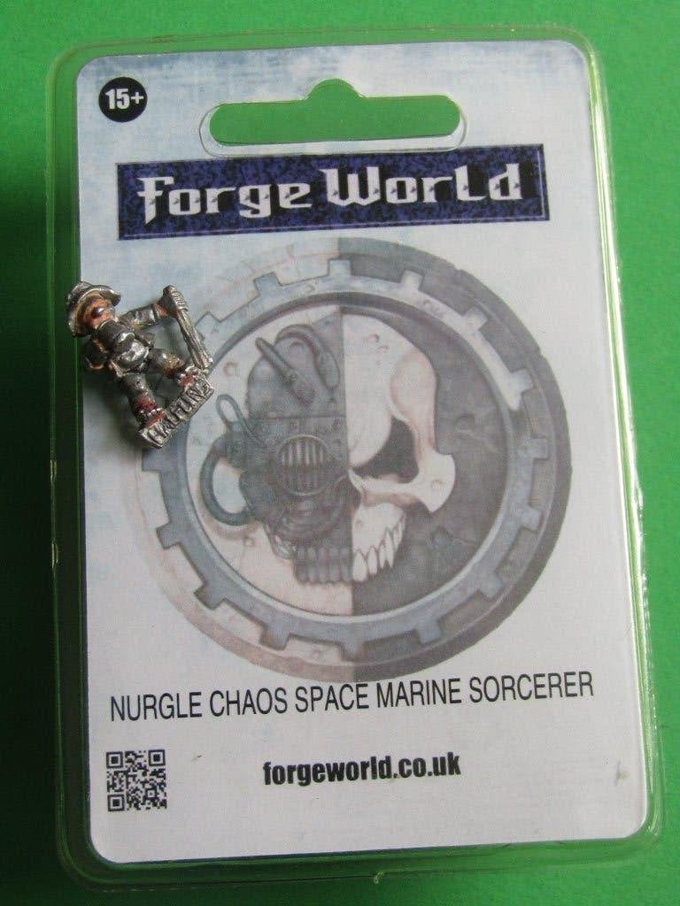 Blister - Forge World Deathguard Sorcerer, Hobby en Vrije tijd, Verzenden, Nieuw, Warhammer 40000, Figuurtje(s)