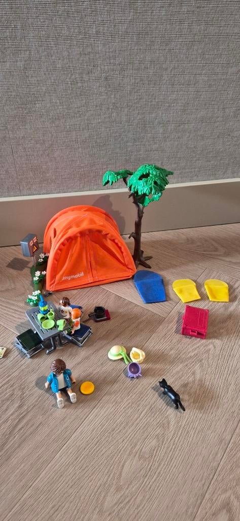 Playmobil Camping Set - Compleet en Zo Goed als Nieuw, Ophalen of Verzenden, Zo goed als nieuw