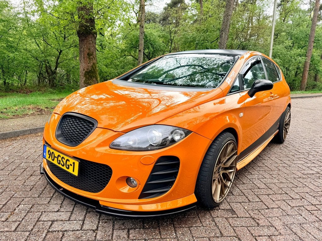 Seat Leon 2.0 TFSI FR AUTOMAAT, Auto's, Gebruikt, Zwart, 1984 cc, Leon