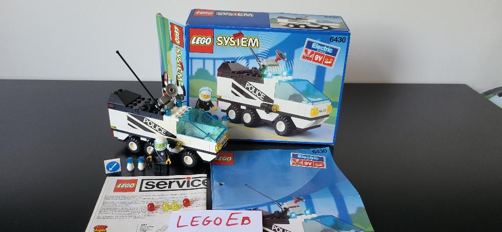 Lego 6430 - Night Patroller - Classic Town/Police met doos, City, Lego, Ophalen of Verzenden, Zo goed als nieuw