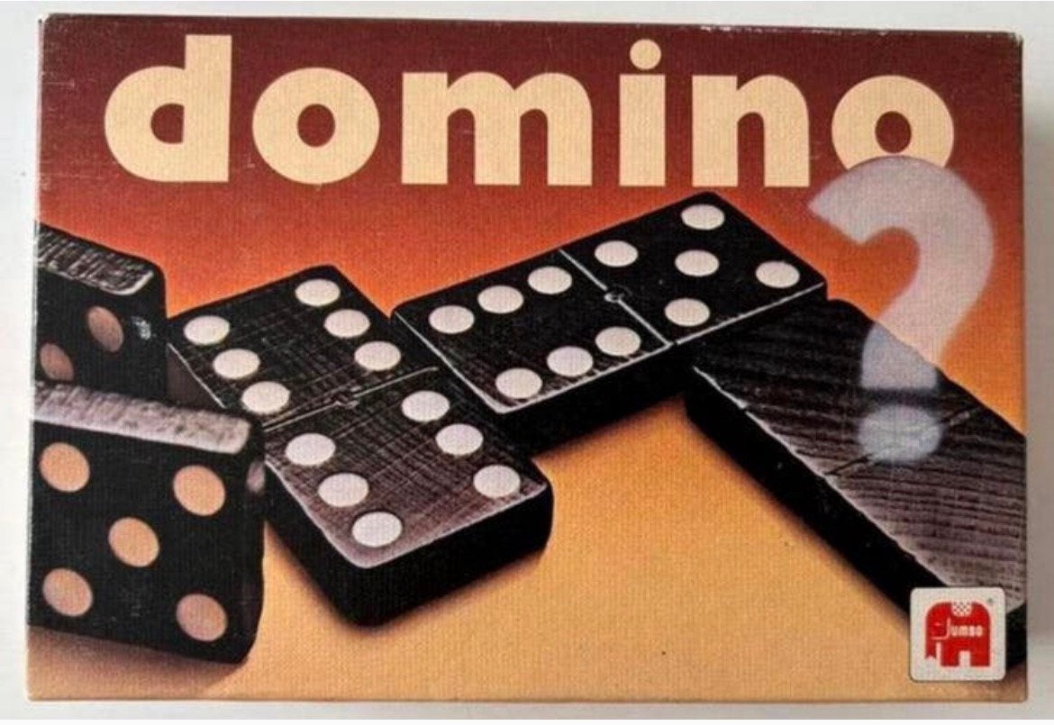 Domino Jumbo 726 COMPLEET 28 Stenen, Ophalen of Verzenden, Zo goed als nieuw