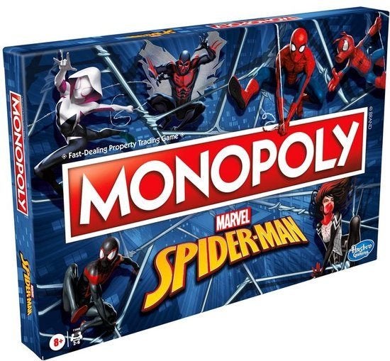 Monopoly Spider-Man (Engelstalig), Hobby en Vrije tijd, ., Nieuw, Ophalen of Verzenden, .