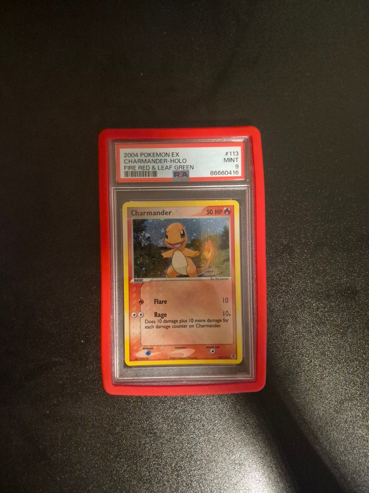 Charmander #113 PSA 9, Ophalen of Verzenden, Losse kaart