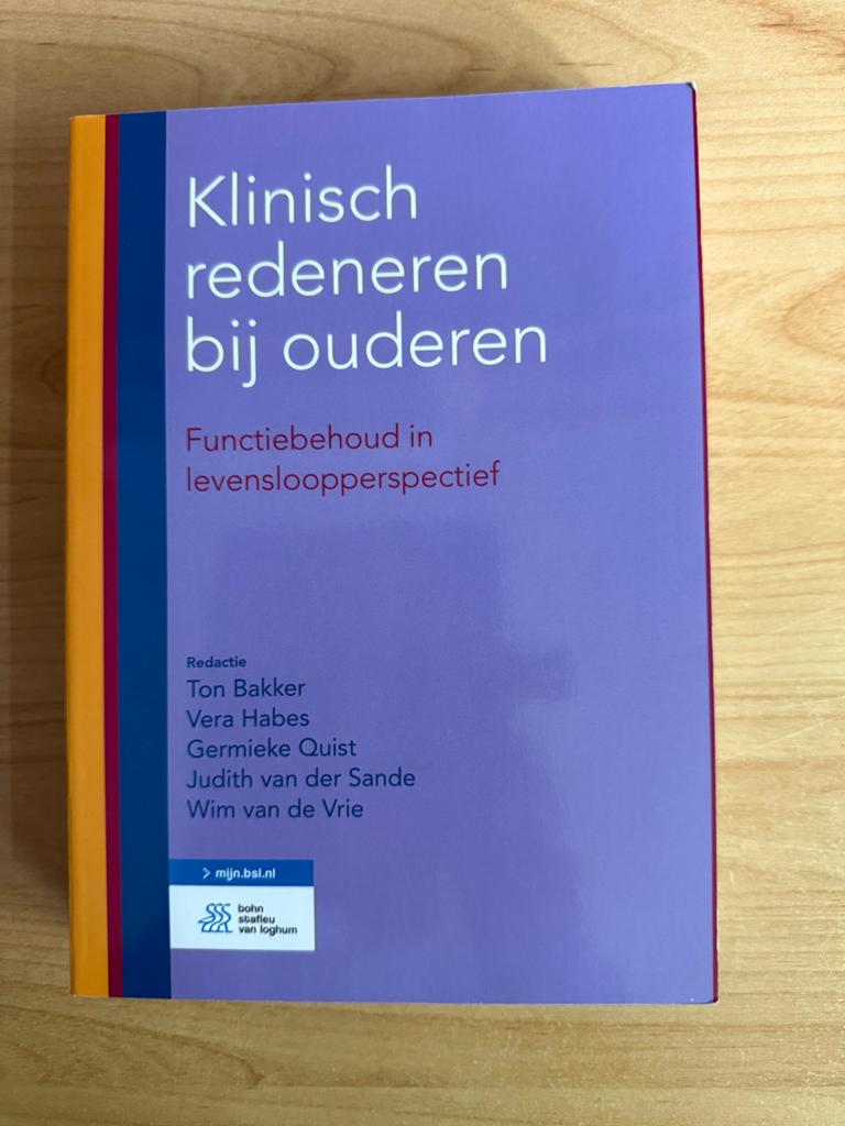 Klinisch redeneren bij ouderen - o.a Ton Bakker, prima staat, Boeken, Ophalen of Verzenden, Gamma, Zo goed als nieuw, HBO