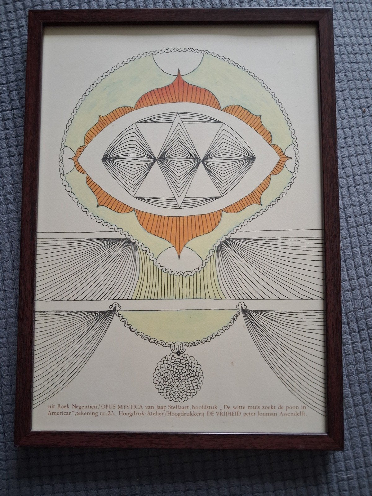 Jaap Stellaart, "Opus Mystica " nr. 23, Antiek en Kunst, Ophalen of Verzenden
