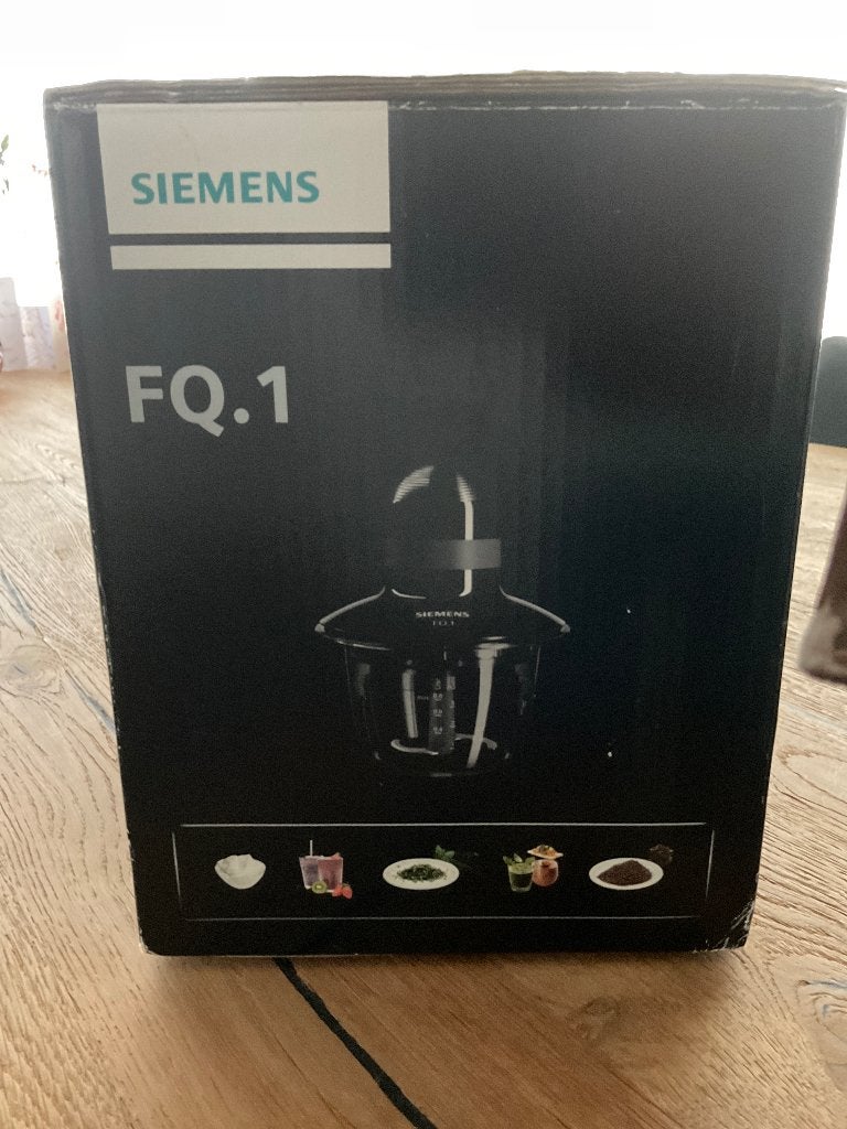 Siemens FQ.1 Keukenmachine - Nieuw in verpakking, Witgoed en Apparatuur, Keukenmixers, Ophalen, Nieuw, 3 snelheden of meer