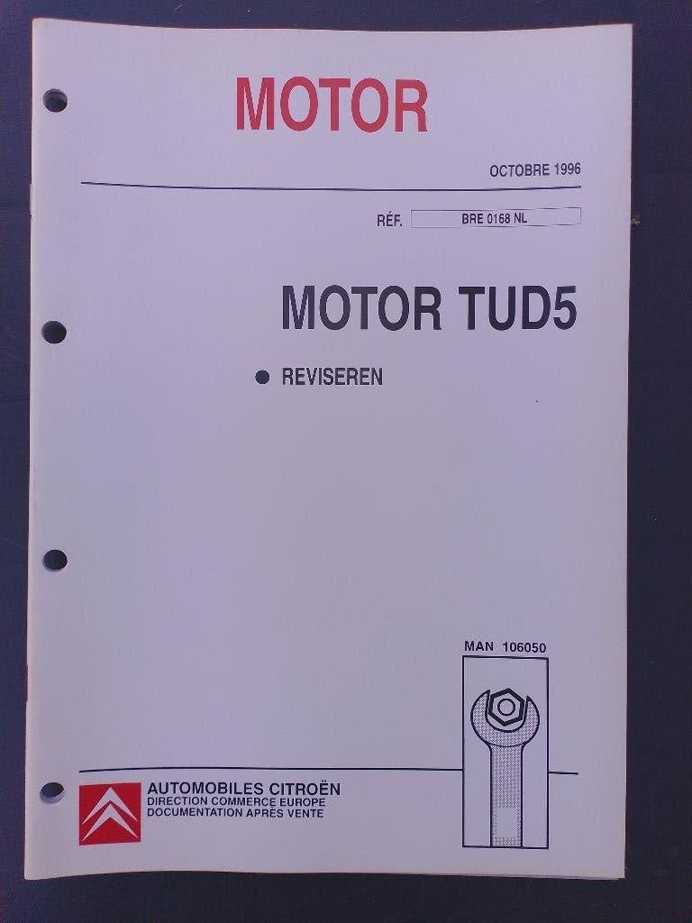 Citroen dealer werkplaatsboek TUD5 dieselmotor revisie, Ophalen of Verzenden, Zo goed als nieuw, Citroën