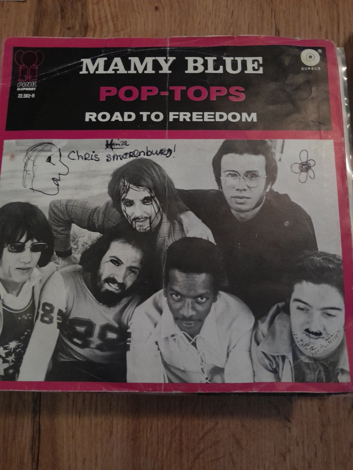 Pop-tops 7 inch mamy blue, Ophalen of Verzenden, Zo goed als nieuw, Pop