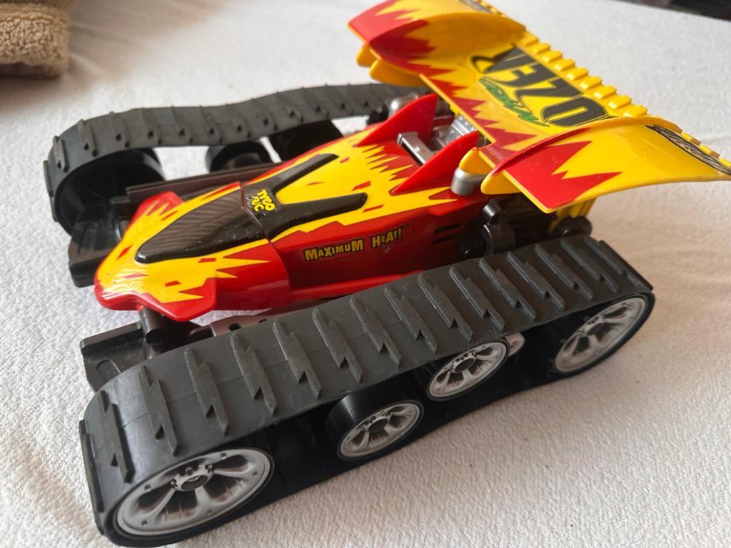 Tyco RC Dozer op rupsbanden met afstandsbediening, Ophalen of Verzenden, Gebruikt, Afstandsbediening