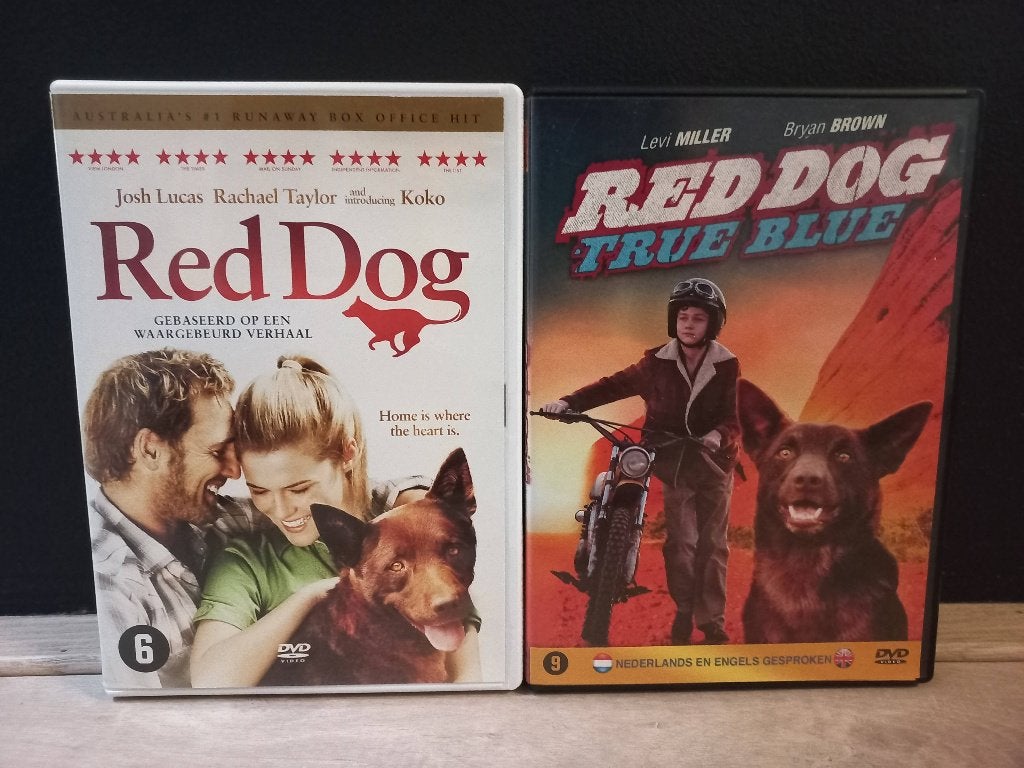 Red Dog (2011) + Red Dog True Blue (2016) 2xDVD SET, 2000 tot heden, Engels, Nederlands, Drama