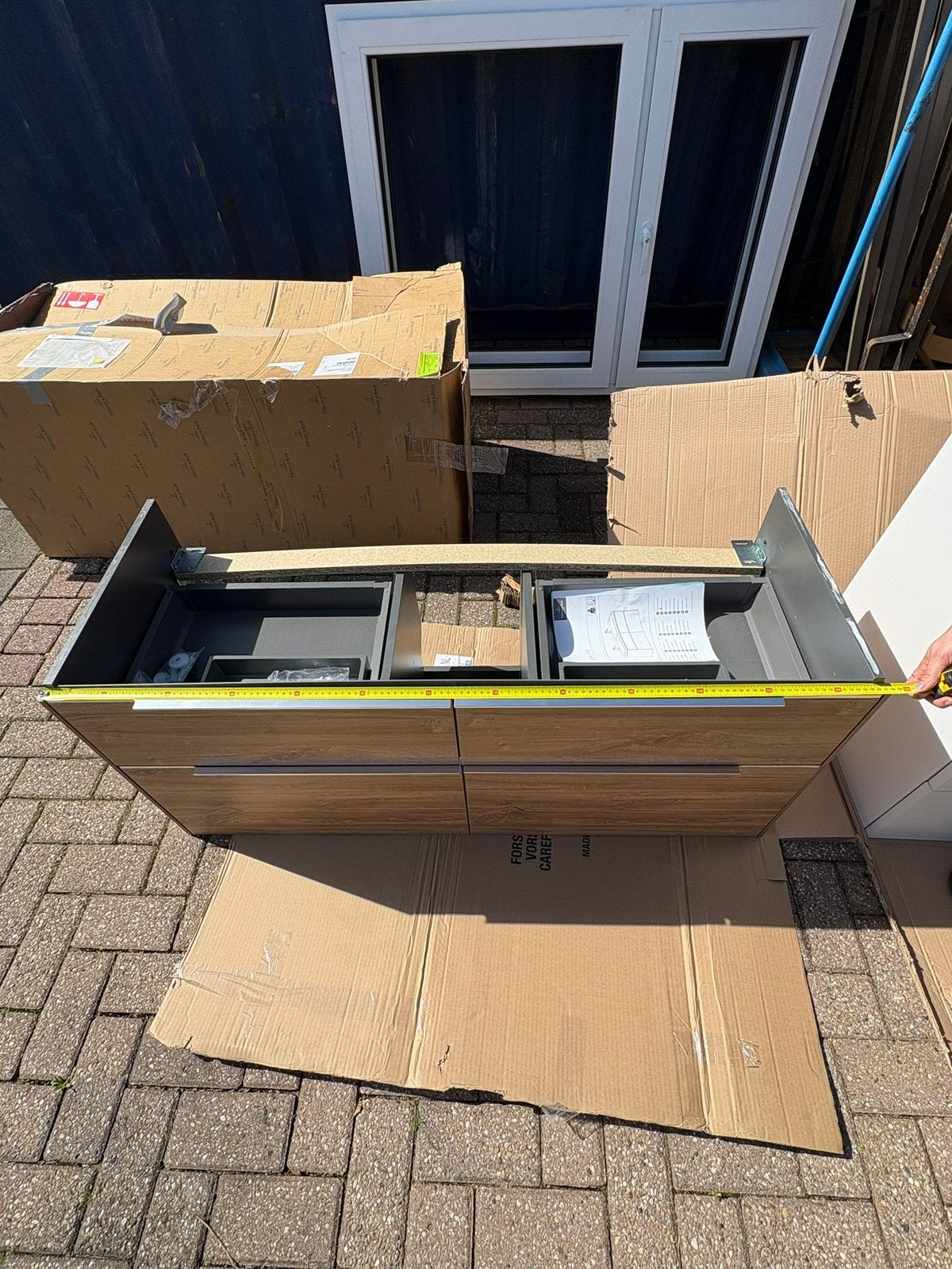 Geberit icon wastafelonderkast, Huis en Inrichting, Ophalen, 100 tot 150 cm, Nieuw, Minder dan 100 cm