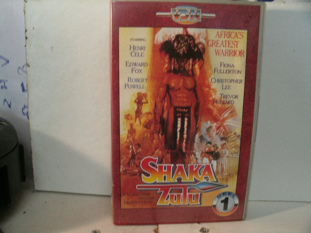 vhs 197b shaka zulu deel 1, Alle leeftijden, Ophalen of Verzenden, Zo goed als nieuw