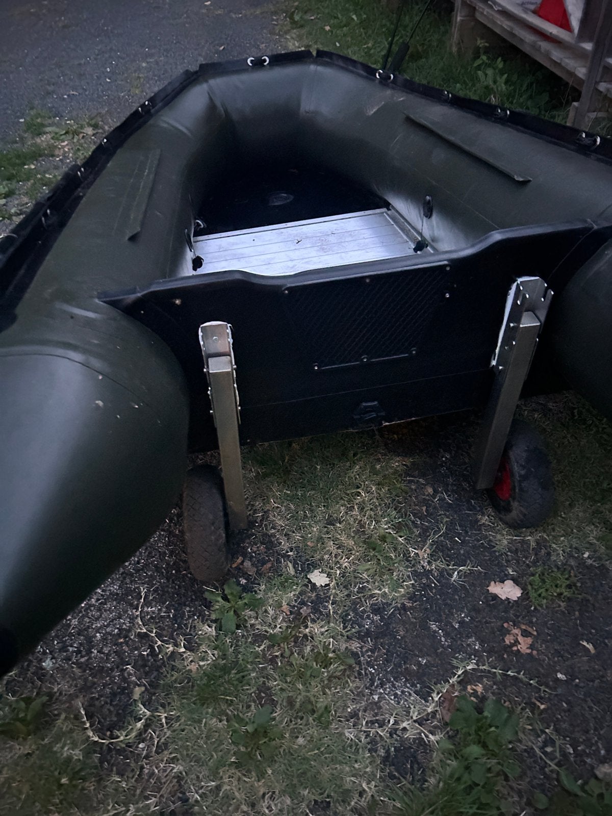 12bbeu 270 rubberboot met elektrische motor en accu, Watersport en Boten, Ophalen of Verzenden, Zo goed als nieuw, Overige typen