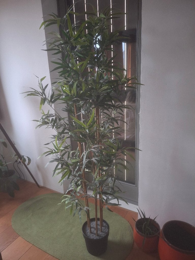 Kunstplant Bamboe, Groen, Kunstplant, Zo goed als nieuw, Kunststof