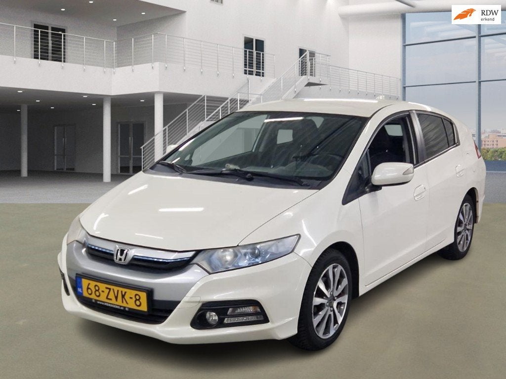 Honda Insight 1.3 Exclusive, Euro 5, Gebruikt, 4 cilinders, Leder en Stof