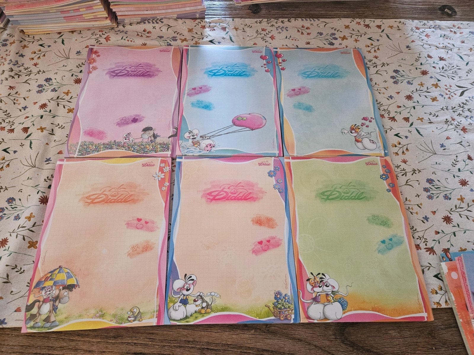 Diddl Schrijfblokken - Diverse Ontwerpen, Verzamelen, Diddl, Ophalen of Verzenden