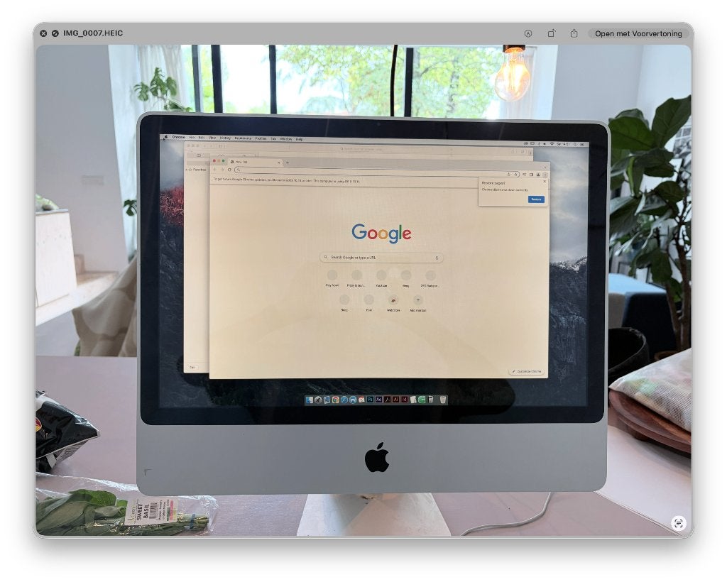 imac 24 inch, Computers en Software, Apple Desktops, Ophalen, 2 tot 3 Ghz, SSD, IMac