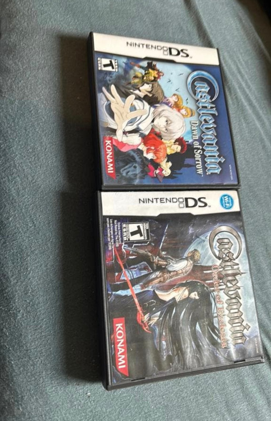 Castlevania dawn of sorrow en order of ecclesia nintendo ds, Spelcomputers en Games, Games | Nintendo DS, 1 speler, Ophalen, Zo goed als nieuw