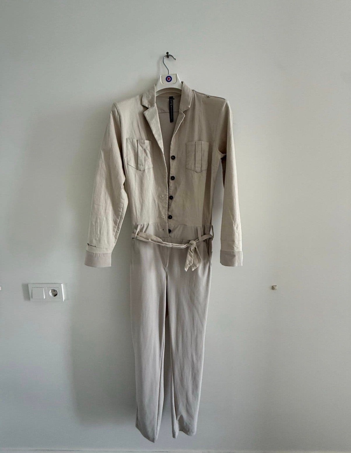 Zip73 Jumpsuit Kit Kleur Maat L, Ophalen of Verzenden, Maat 42/44 (L), Beige