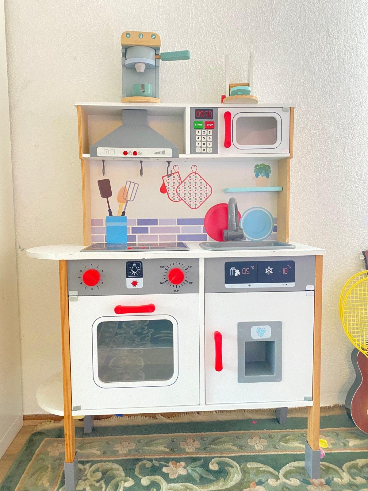 Speelkeuken met accessoires, Ophalen, Gebruikt
