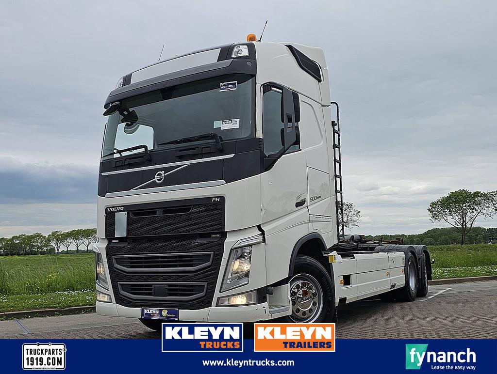 VOLVO FH 500 6x2*4 hooklift, Automaat, 510 pk, Wit, Bedrijf