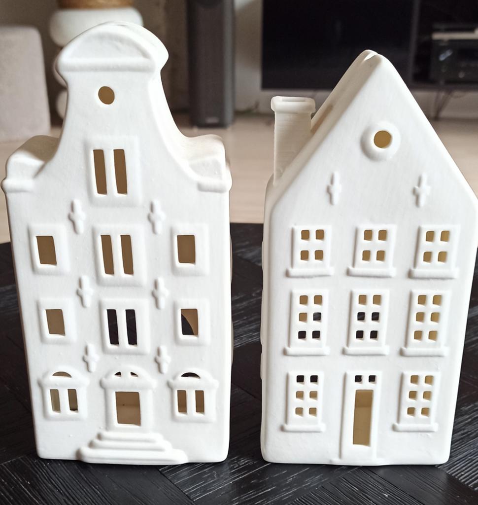 Dille&Kamille waxine grachtenpandjes, Huis en Inrichting, Ophalen of Verzenden