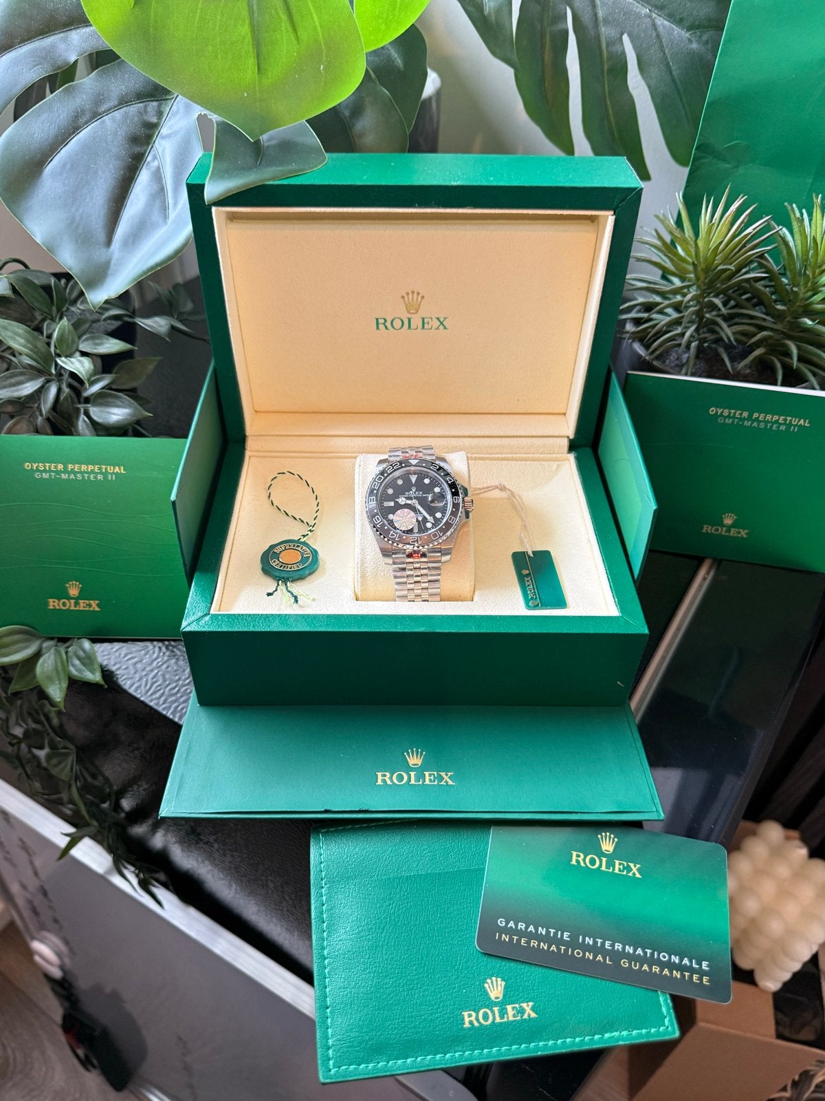 Nieuwe Rolex GMT-Master II Oyster Perpetual Date, Polshorloge, Nieuw, Ophalen of Verzenden, Rolex