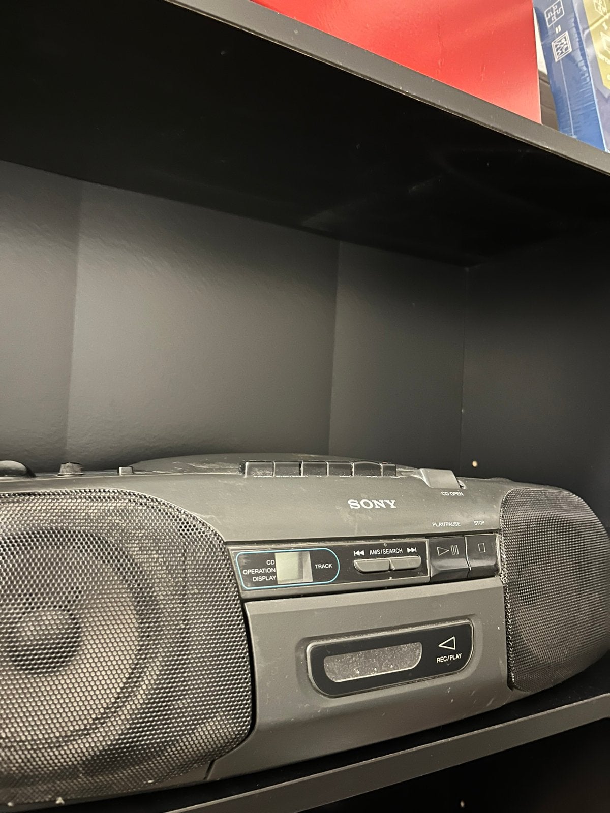 klassieke Sony Boombox, Ophalen