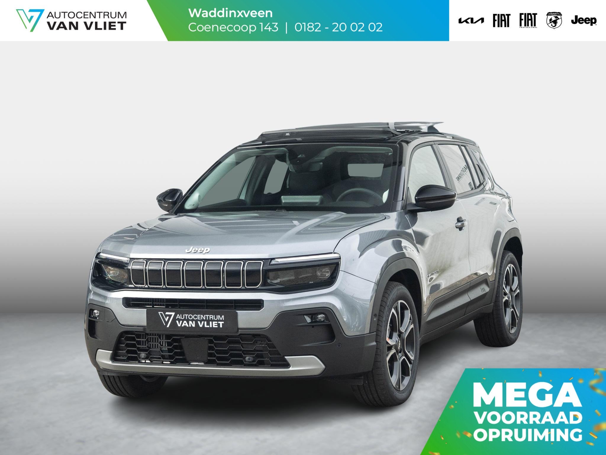Jeep Avenger 1.2 e-Hybrid Summit | Winter Pack | Schuif/Kant, Stof, Gebruikt, 1199 cc, Met garantie (alle)