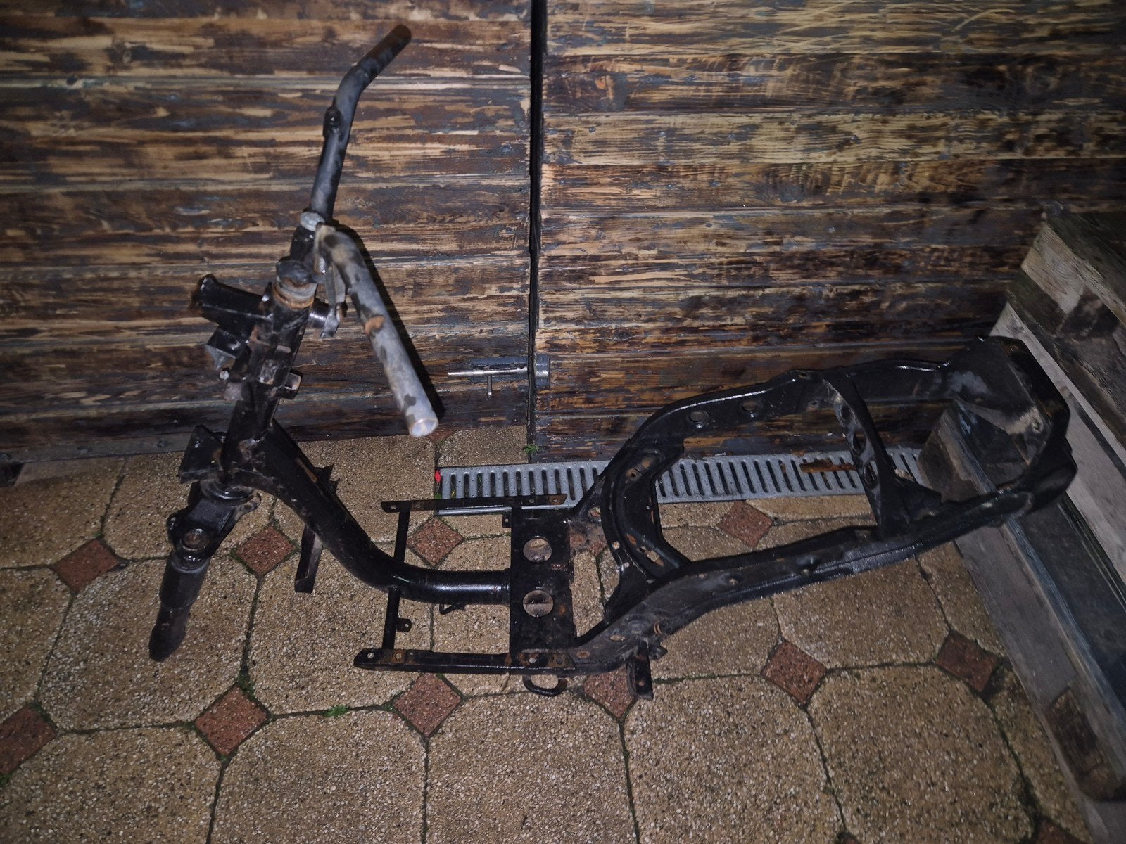 te koop zip frame, Ophalen
