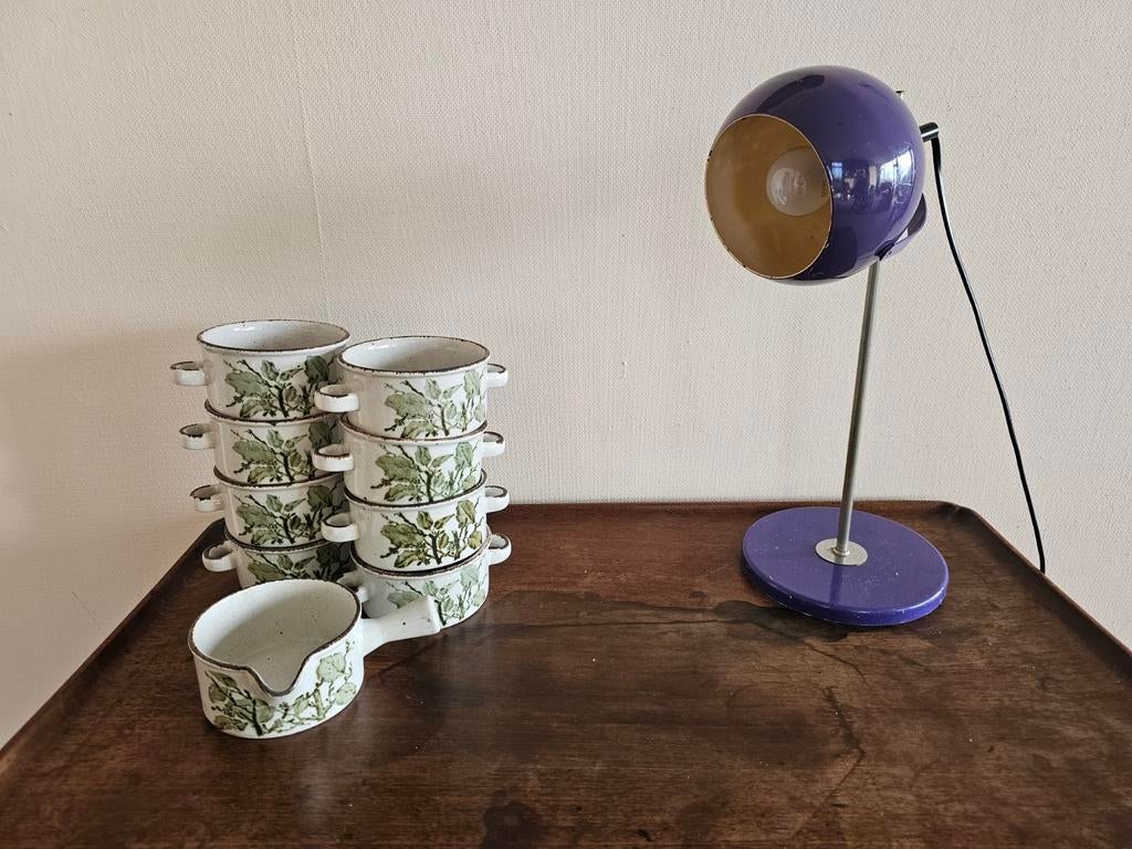 Wedgwood Stonehenge 'Green Leaves' soepkom (2 st), Ophalen of Verzenden, Zo goed als nieuw, Kom(men), Wedgwood