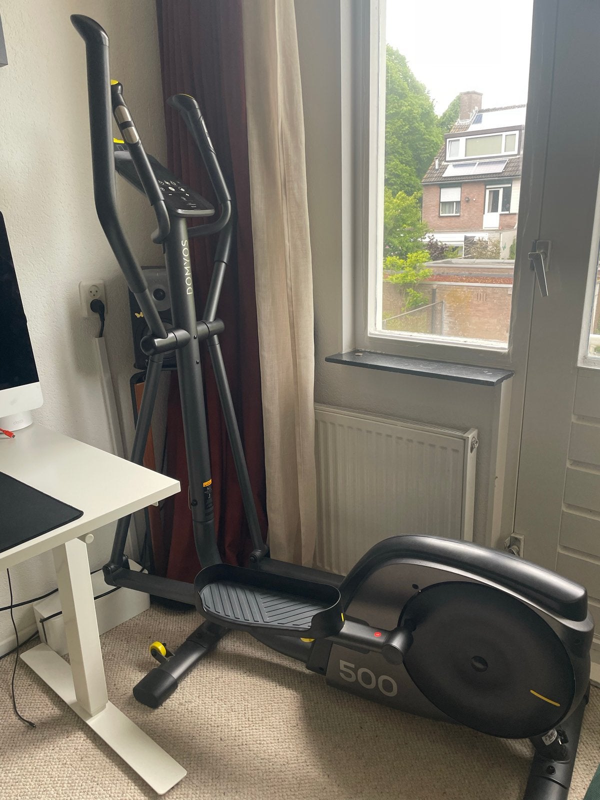Domyos Crosstrainer EL500 - Zo goed als nieuw, Sport en Fitness, Ophalen, Armen, Zo goed als nieuw, Crosstrainer