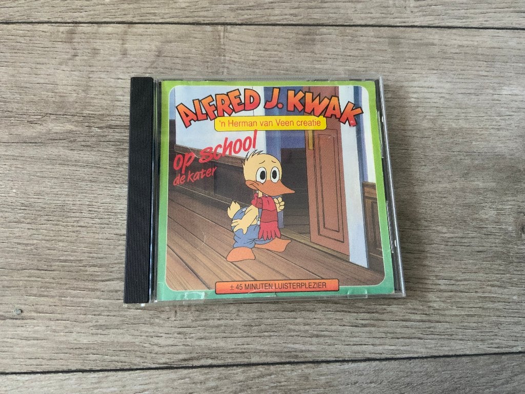 Nostalgie CD - Alfred J Kwak op school, Cd's en Dvd's, Cd's | Kinderen en Jeugd, Ophalen of Verzenden, Zo goed als nieuw