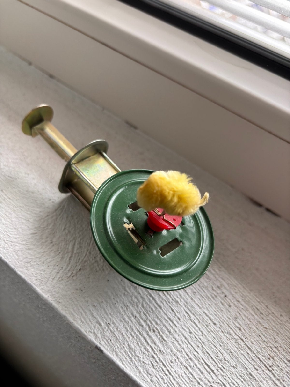 Blikken speelgoed kuikentje, Ophalen of Verzenden
