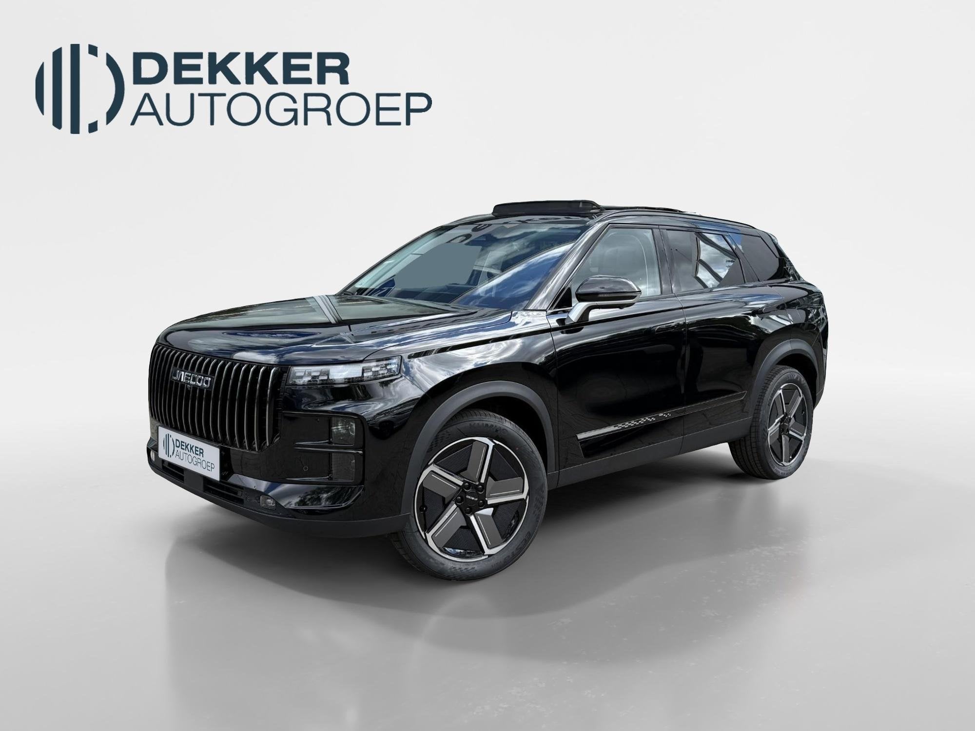 Jaecoo 7 PHEV Exclusive, Auto's, Stof, Zwart, 4 cilinders, Zwart