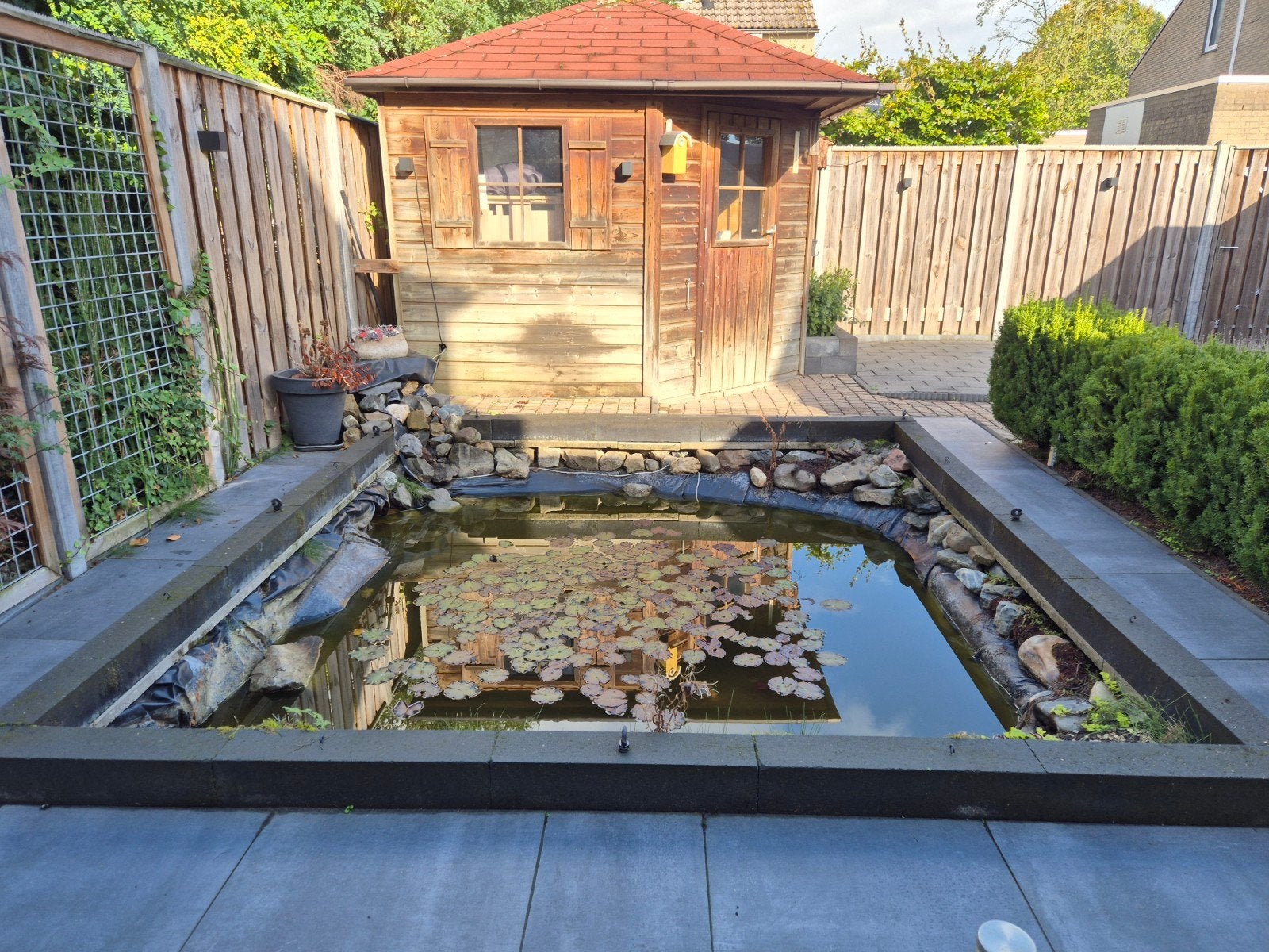 Vijverstenen voor tuinvijver of decoratie: zelf ophalen, Ophalen, Gebruikt