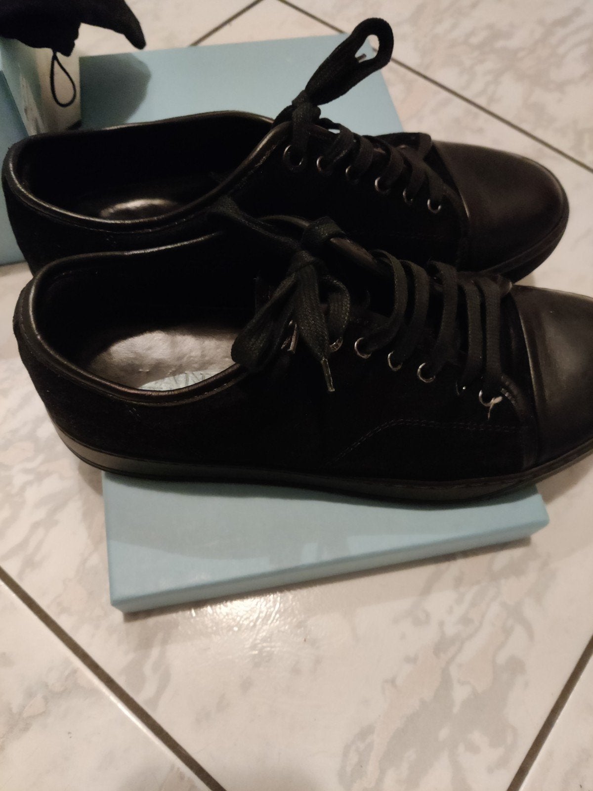 Lanvin heren schoenen, Lanvin, Zwart, Ophalen of Verzenden, Zo goed als nieuw