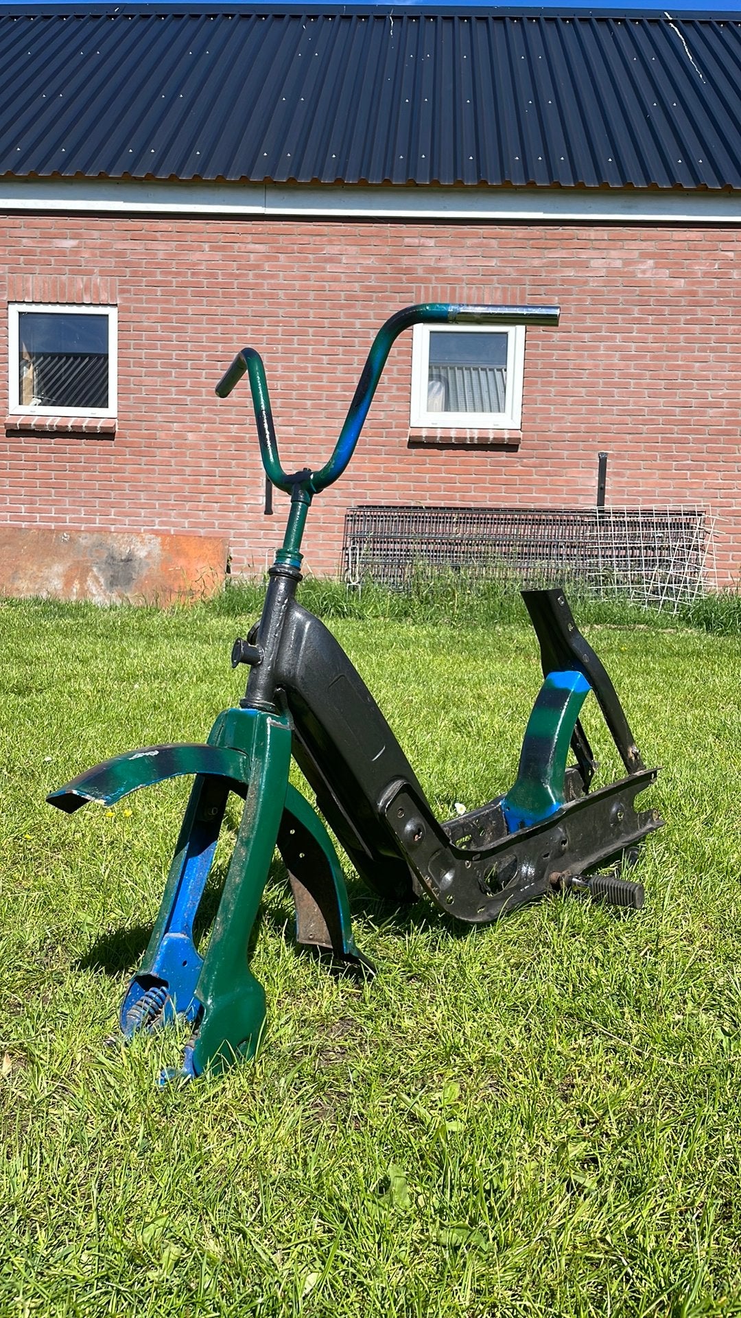 Vespa ciao frame, Fietsen en Brommers, Ophalen, Gebruikt, Standard