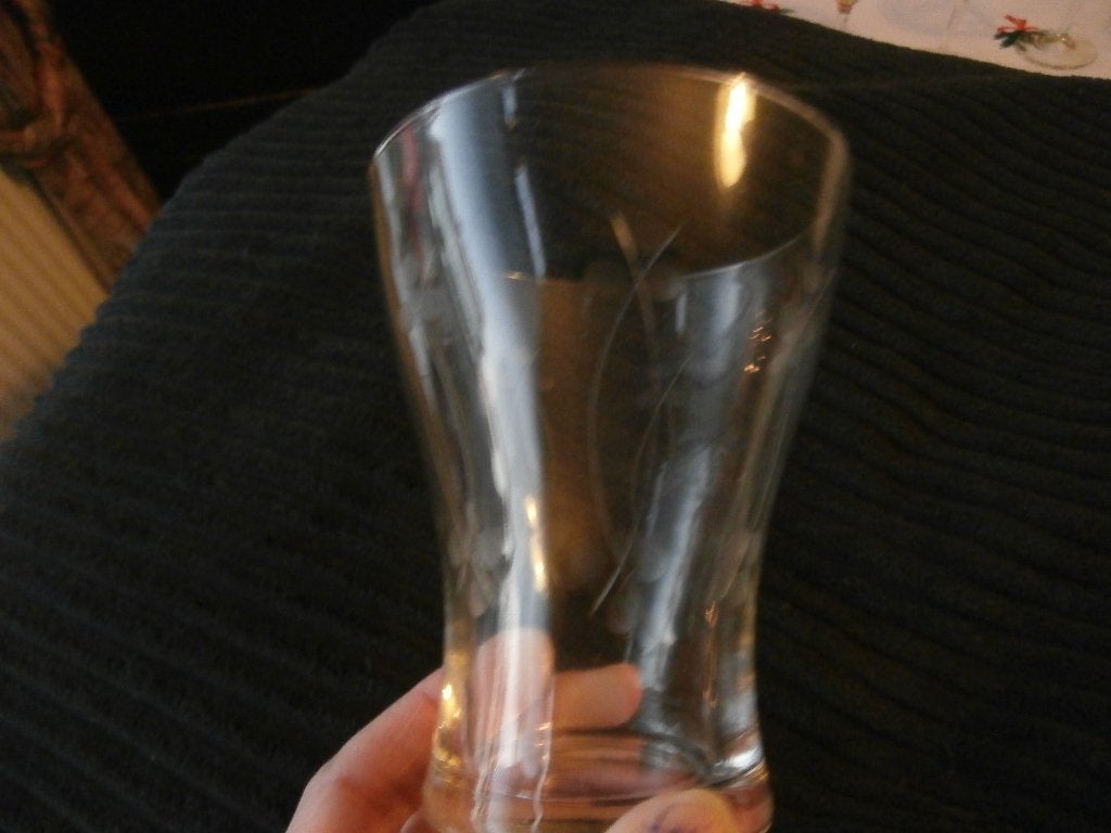 Antiek glas met strepen en stippen als versiering 1, Antiek en Kunst, Ophalen of Verzenden